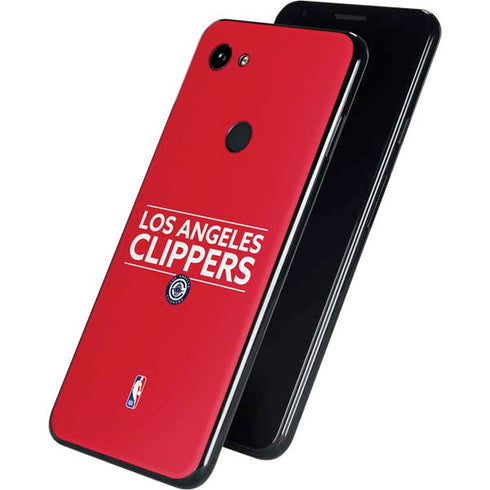 NBA Los Angeles Clippers Standard Red Google Pixel 3a Skin